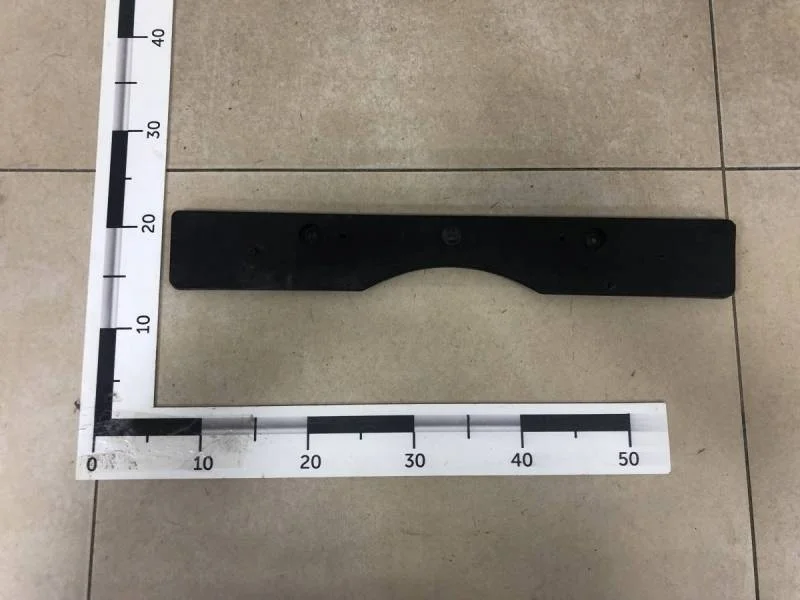 Накладка переднего бампера под номер Toyota Camry (V50) 2011-2017