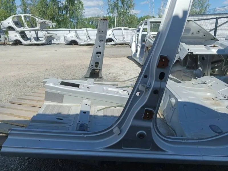 Порог со стойкой левый Renault Logan (2) 2014>