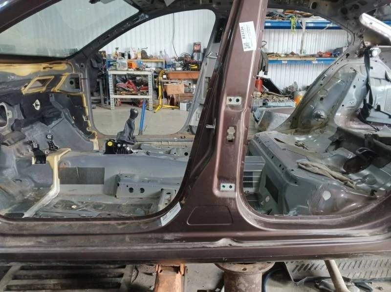 Порог со стойкой левый Skoda Octavia (A7) 2013>