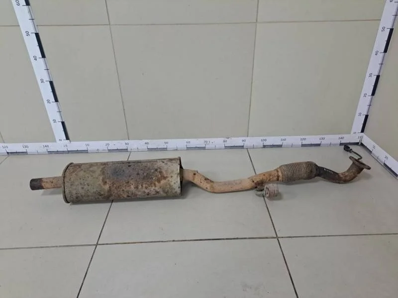 Глушитель основной Volkswagen Polo (Sed RUS) 2011>