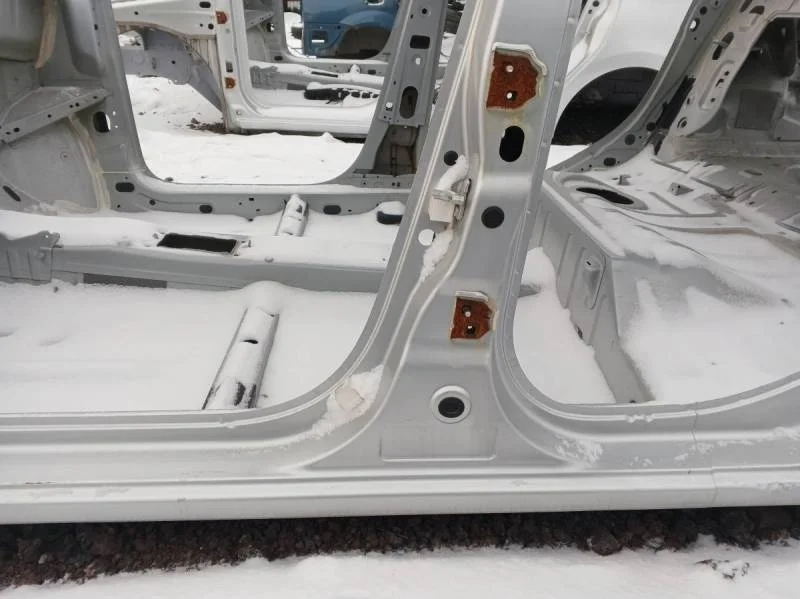 Порог со стойкой левый Renault Logan (2) 2014>