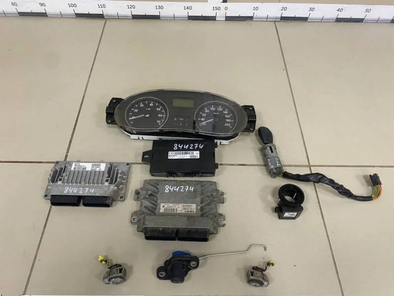 Замок зажигания (комплект) Nissan Almera 3 (G11, G15) 2012>