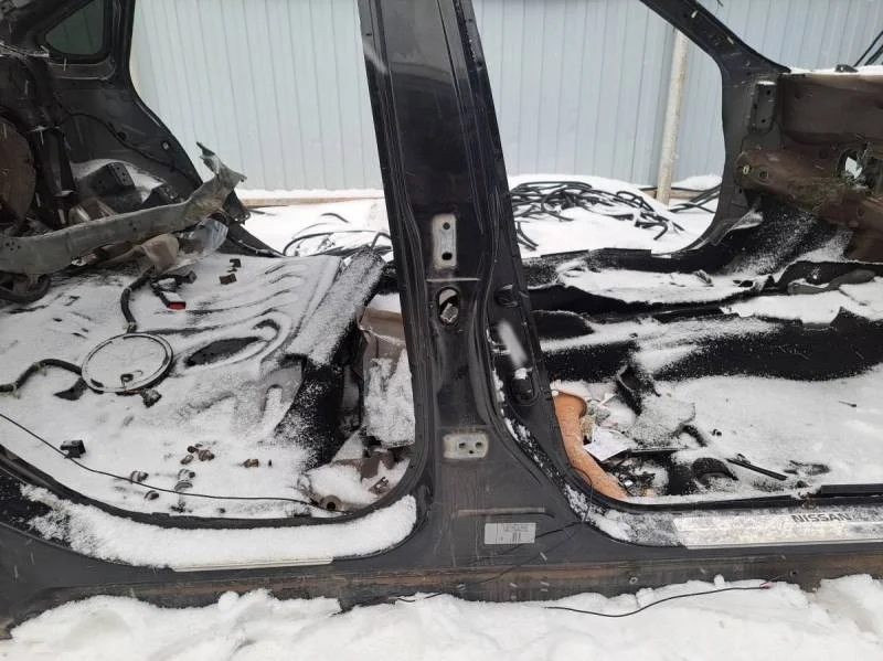 Порог со стойкой правый Nissan Almera 3 (G11, G15) 2012>