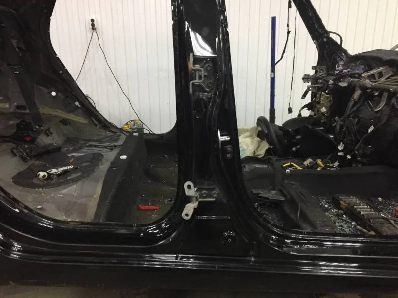 Порог со стойкой правый Hyundai Solaris 2010-2017