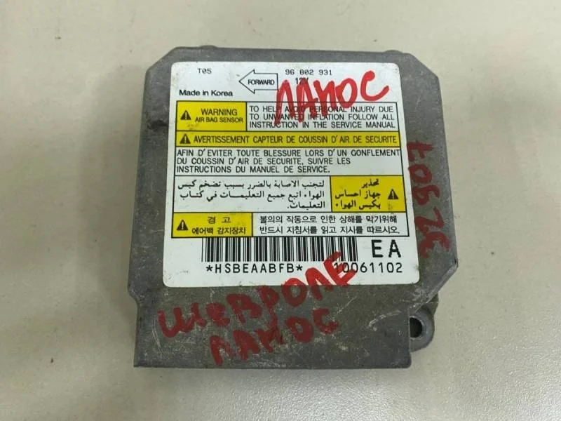 Блок управления AIR BAG Chevrolet Lanos (T100) 2004-2010