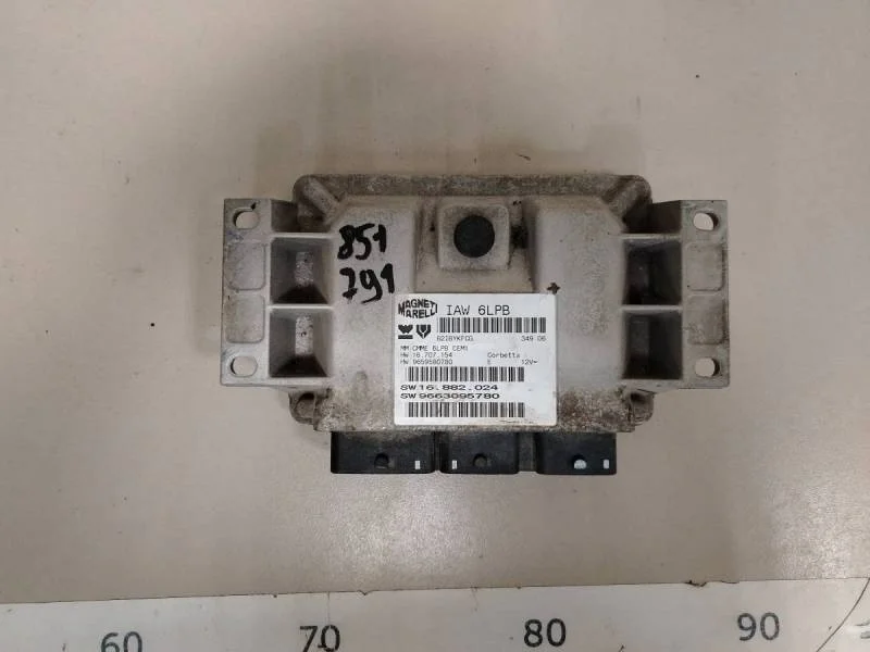 Блок управления двигателем Citroen C4 2005-2011