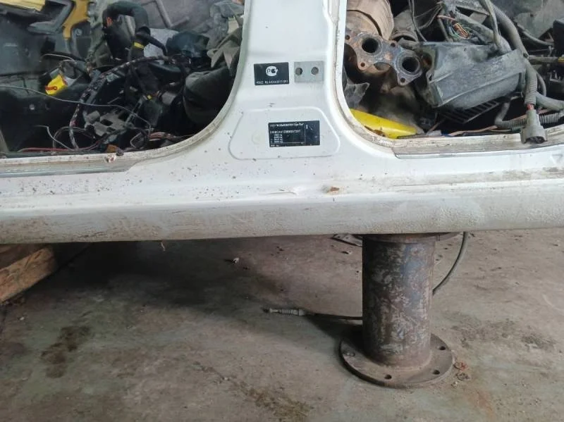 Порог со стойкой левый Skoda Octavia (A5 1Z-) 2004-2013