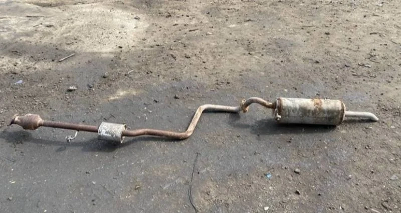 Глушитель основной Kia Rio 4 (FB) 2017>