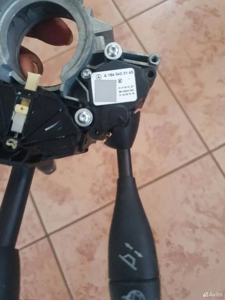 Переключатель поворотов подрулевой Mercedes-Benz S-класс W221 рестайлинг (2009—2013)