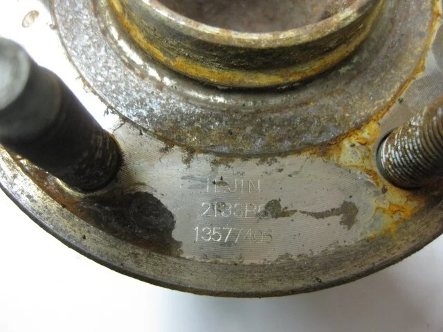 Ступица Chevrolet Cruze 2013 13577406, задняя правая