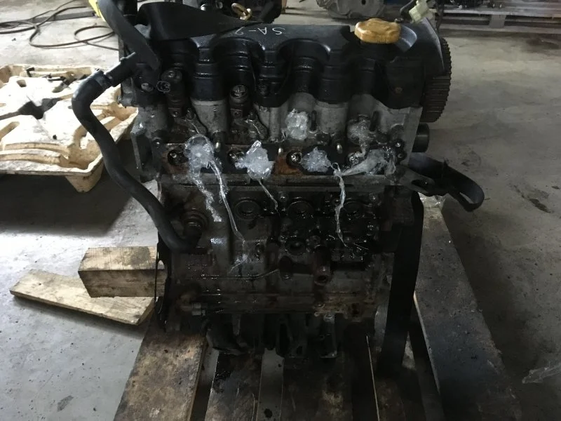 Двигатель ДВС голый столбик SAAB 9-3 2005 Z19DT УНИВЕРСАЛ Z19DT