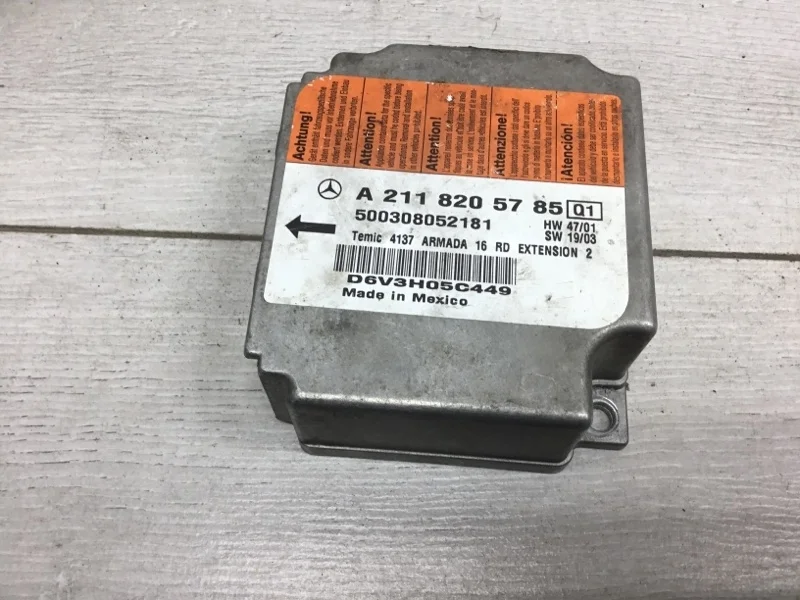 ЭБУ подушки безопасности Mercedes-Benz E-Class 2004 A2118205785 УНИВЕРСАЛ 646.961 30 164178