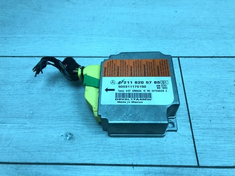 ЭБУ подушки безопасности Mercedes-Benz E-Class 2004 A2118205785 УНИВЕРСАЛ 646.961 30 164178