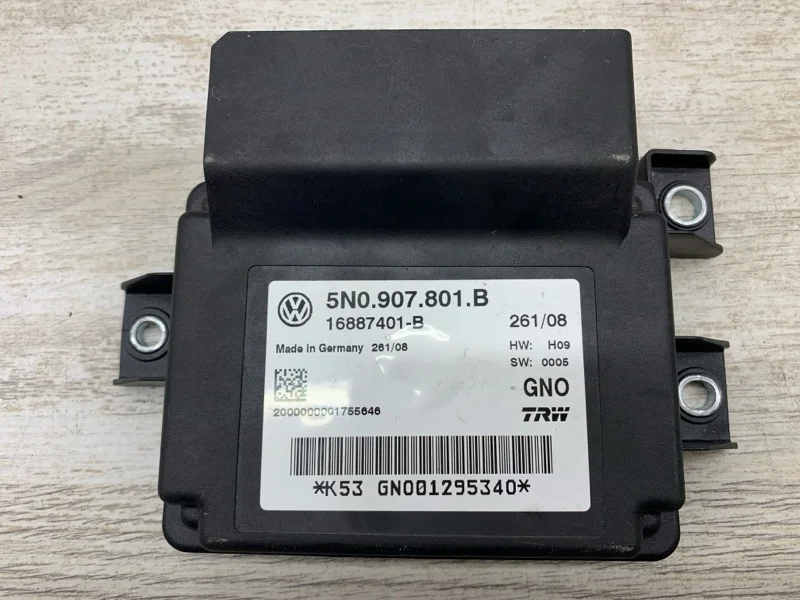 Блок управления стояночным тормозом VOLKSWAGEN TIGUAN 2008 5N0907801B ВНЕДОРОЖНИК CBAB