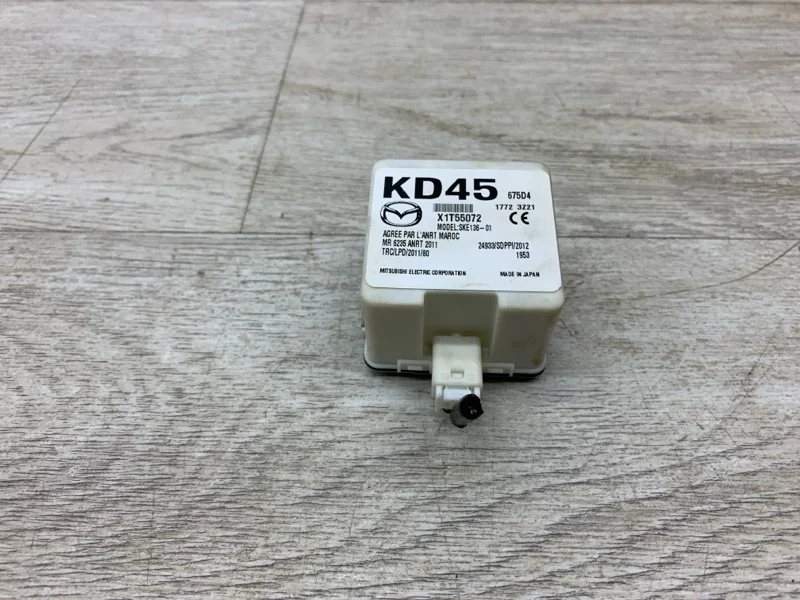 Блок управления бесключевым доступом MAZDA CX-5 2014 KD45675D4 ХЭТЧБЕК SHY1