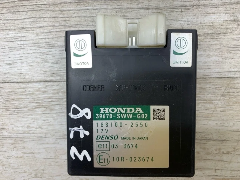 Блок управления парктроником HONDA CR-V 2008 39670SWWG02 ВНЕДОРОЖНИК R20A2