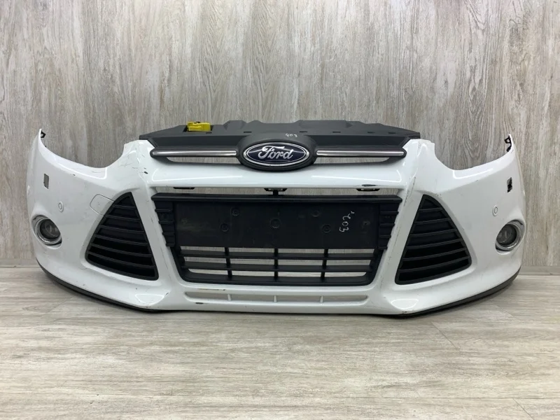 Бампер FORD FOCUS 2011 1719342 ХЭТЧБЕК T3DB C16DSOX, передний