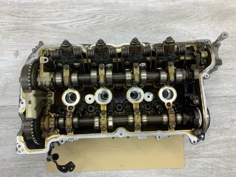 Головка блока ГБЦ в сборе Peugeot 207 2007 0200GV ХЭТЧБЕК 5FW (EP6)