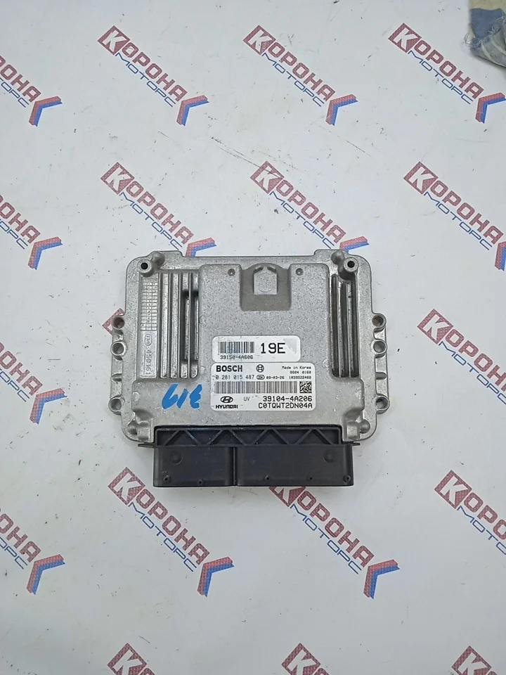 Блок управления двигателем 391504A606 Б/У оригинал, из Кореи