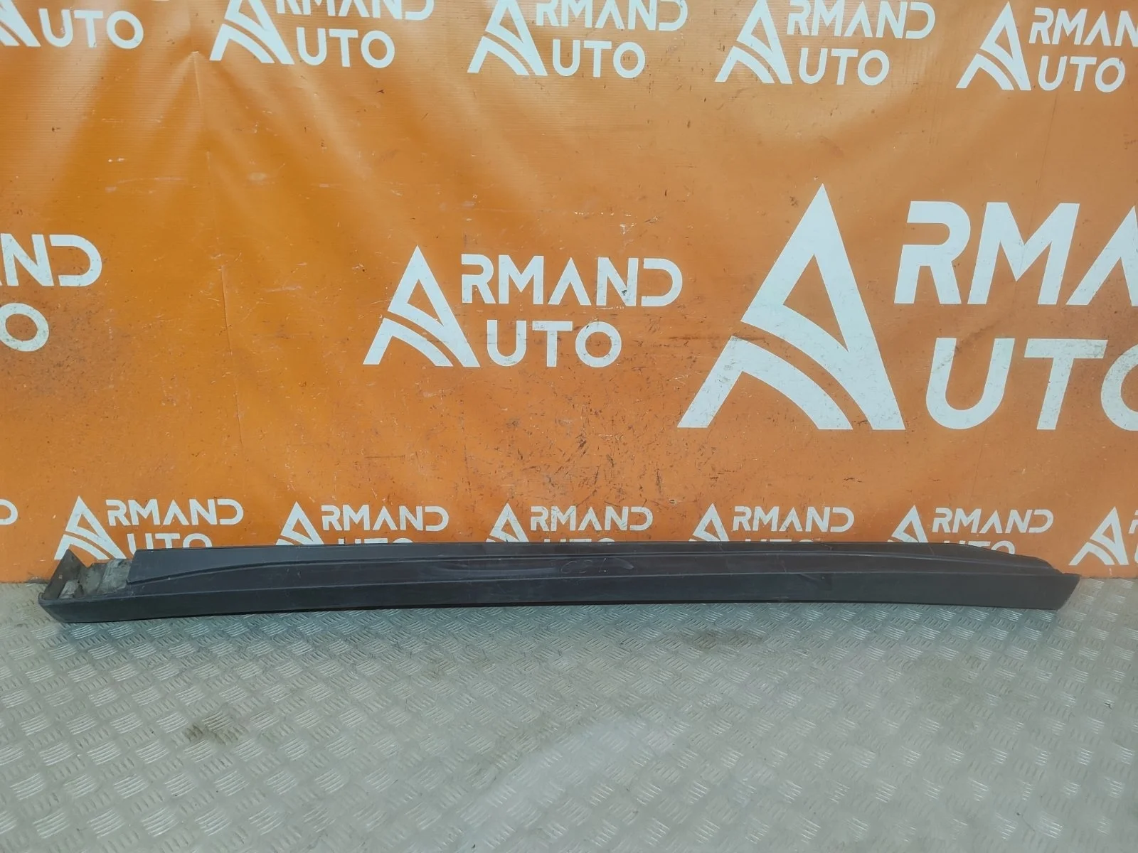 Накладка порога Mitsubishi Outlander 2012-нв 3