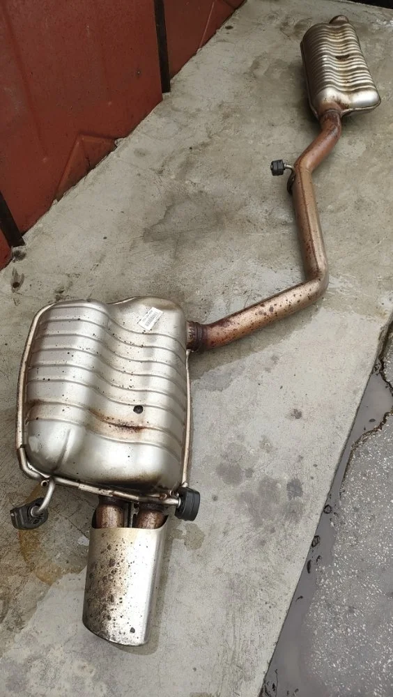 Глушитель Mercedes E-Class 2011 A2044902835 W207 271.860