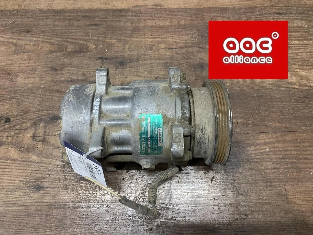 Компрессор кондиционера Renault Megane 1 1996 7700272987 LA K7M