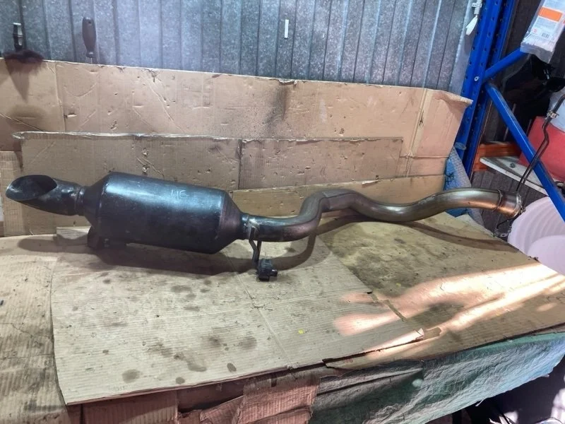 Глушитель основной Toyota Land Cruiser 2015 1743051020 URJ200 1VD-FTV 4.5