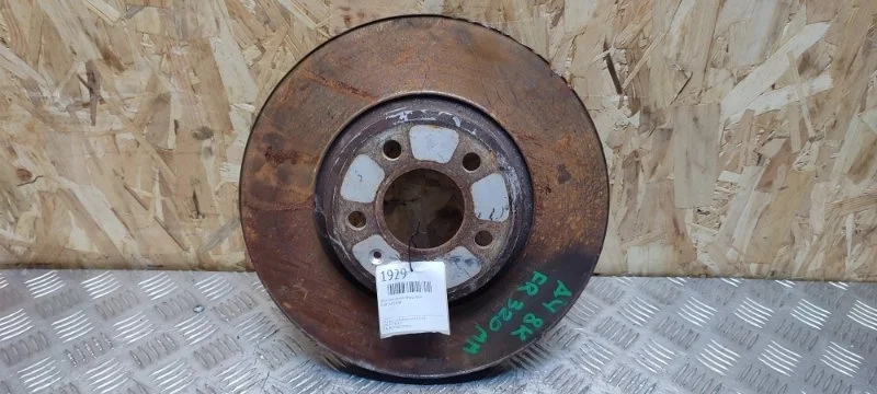 Диск тормозной AUDI A4 8K0615301A B8, передний правый