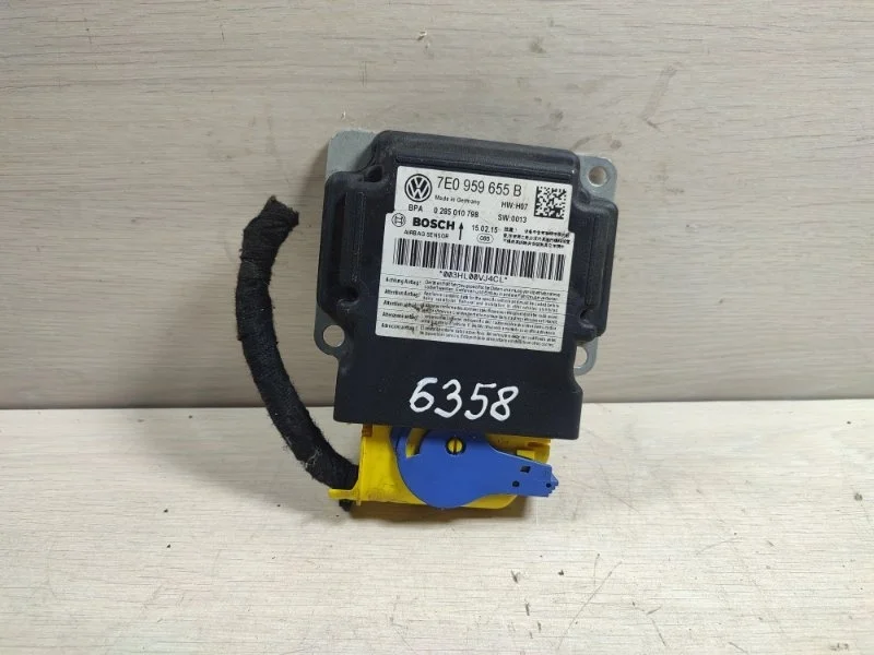 Блок управления SRS VOLKSWAGEN TRANSPORTER 7E0959655B T5