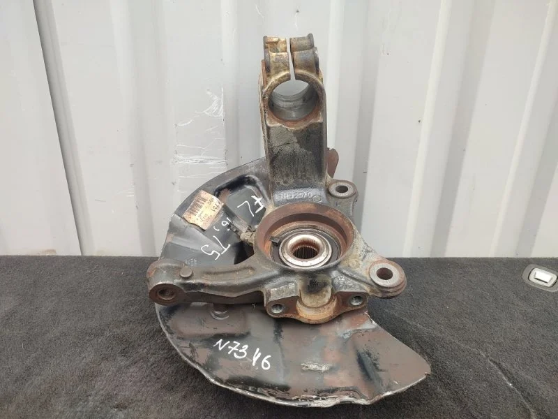 Кулак в сборе VOLKSWAGEN MULTIVAN 7H0407257G T5, левый