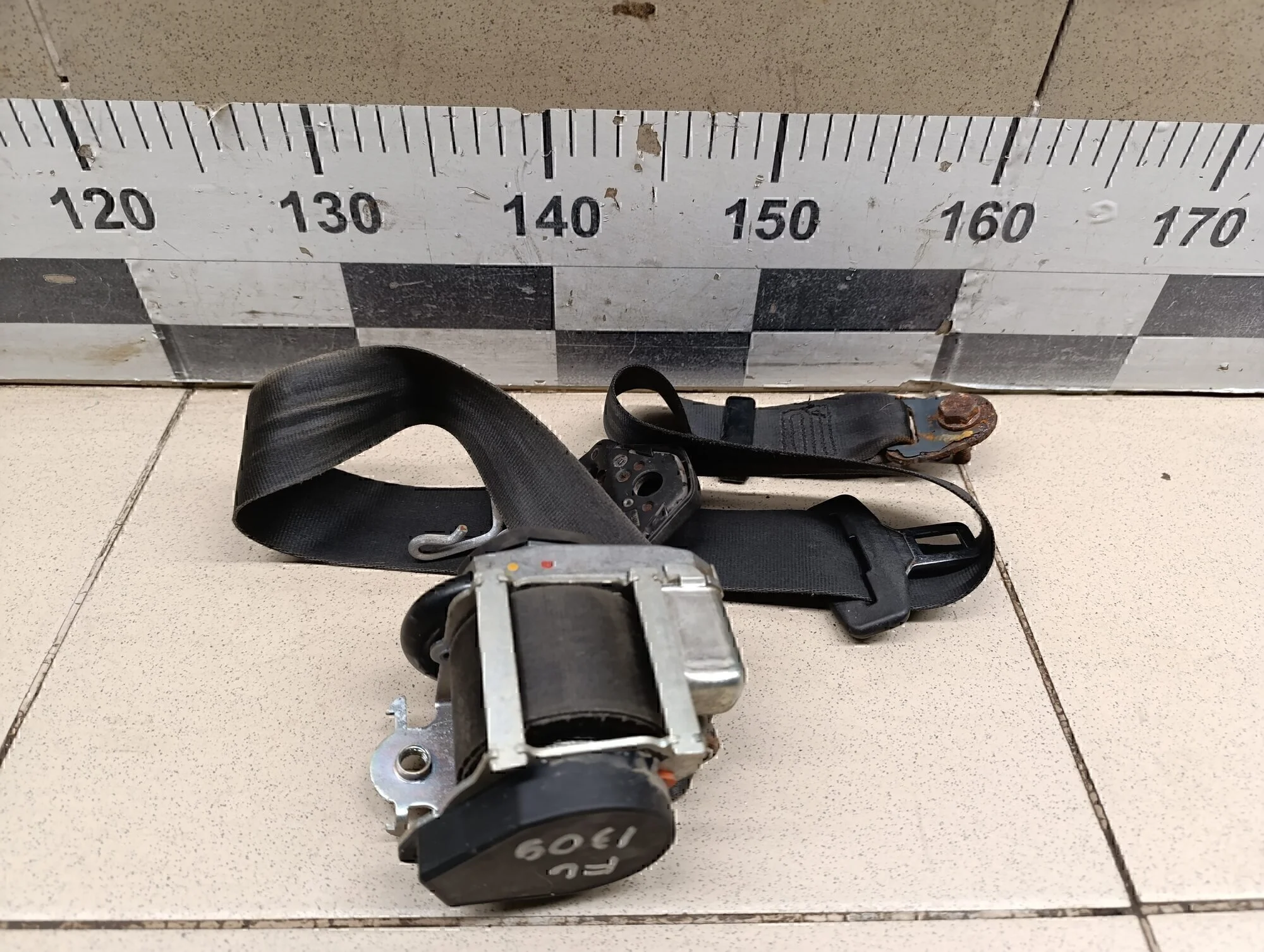 Ремень безопасности с пиропатроном C-Elysee 2012>