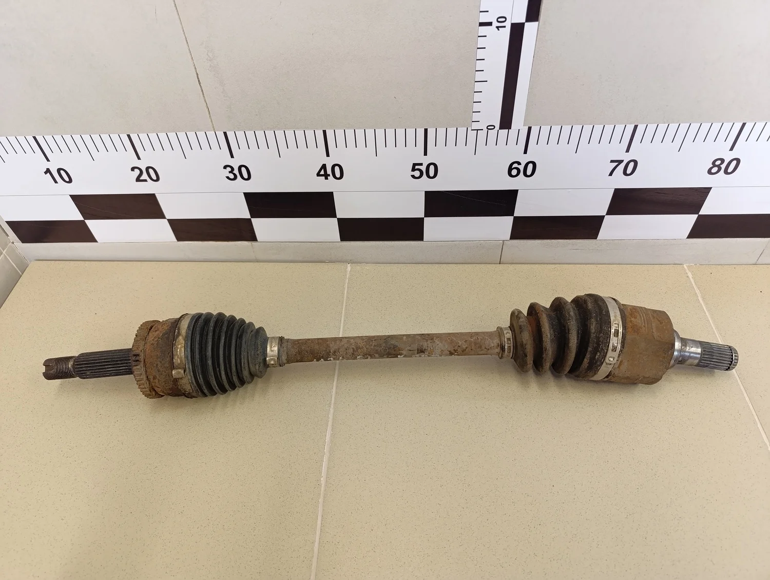 Полуось передняя левая Solaris 2010-2017