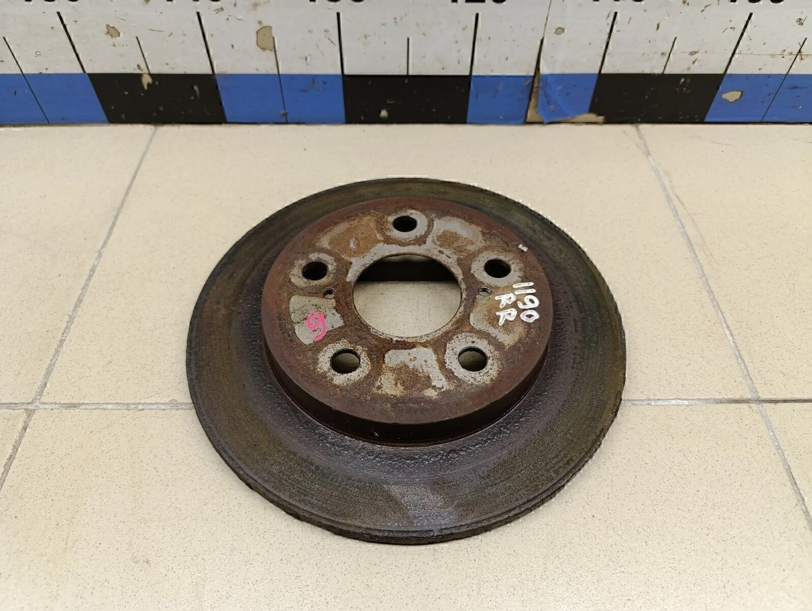 Диск тормозной задний Corolla E15 2006-2013