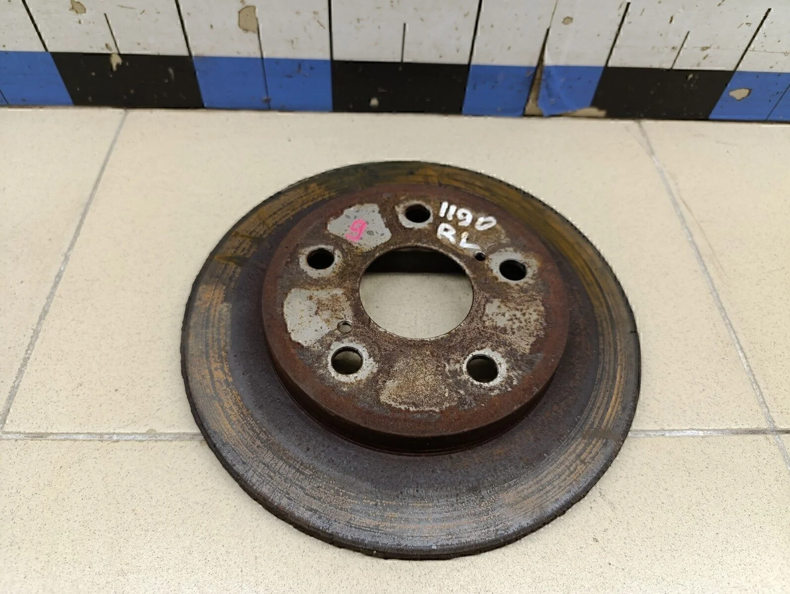 Диск тормозной задний Corolla E15 2006-2013