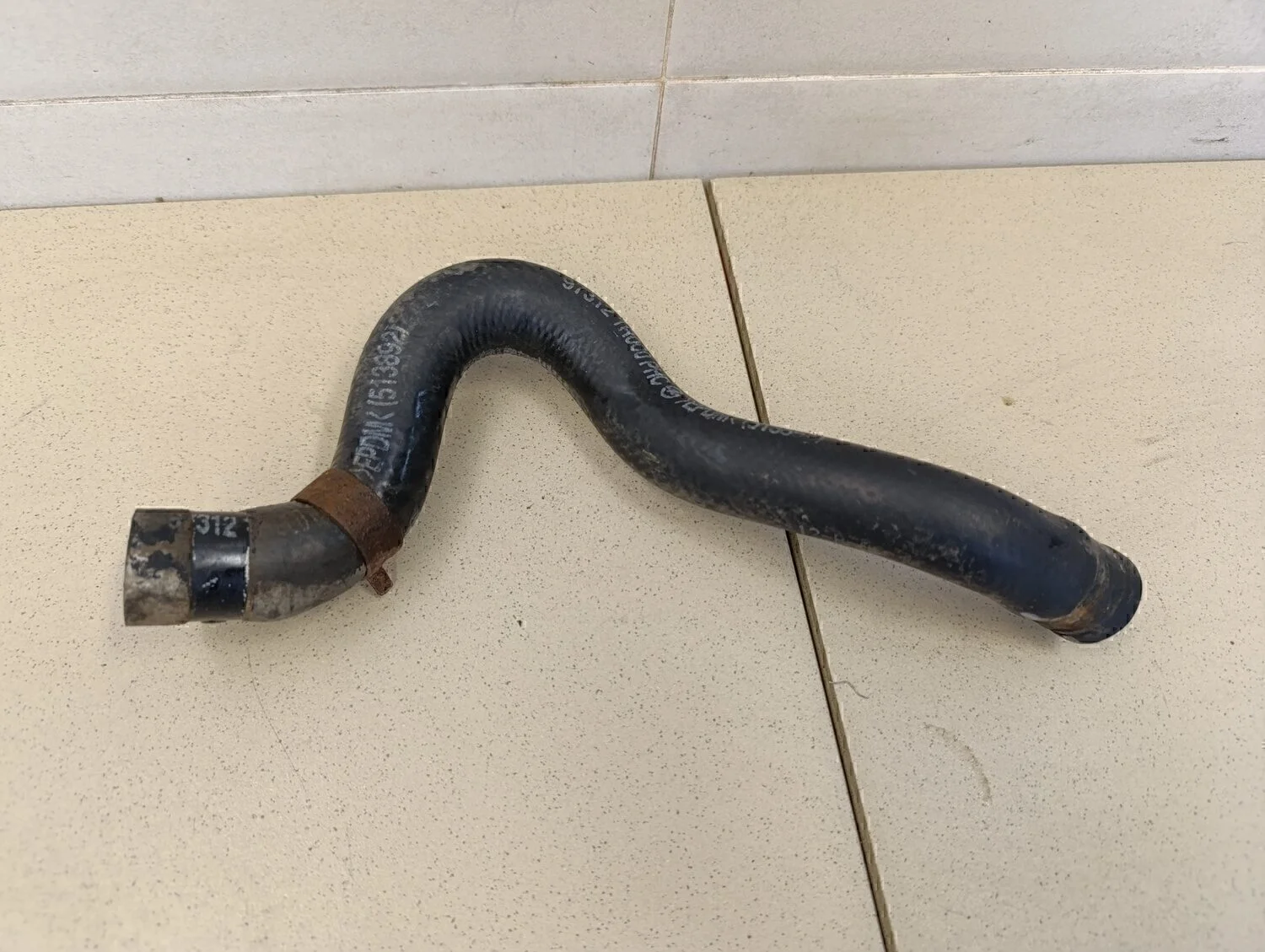 Патрубок отопителя Solaris 2010-2017