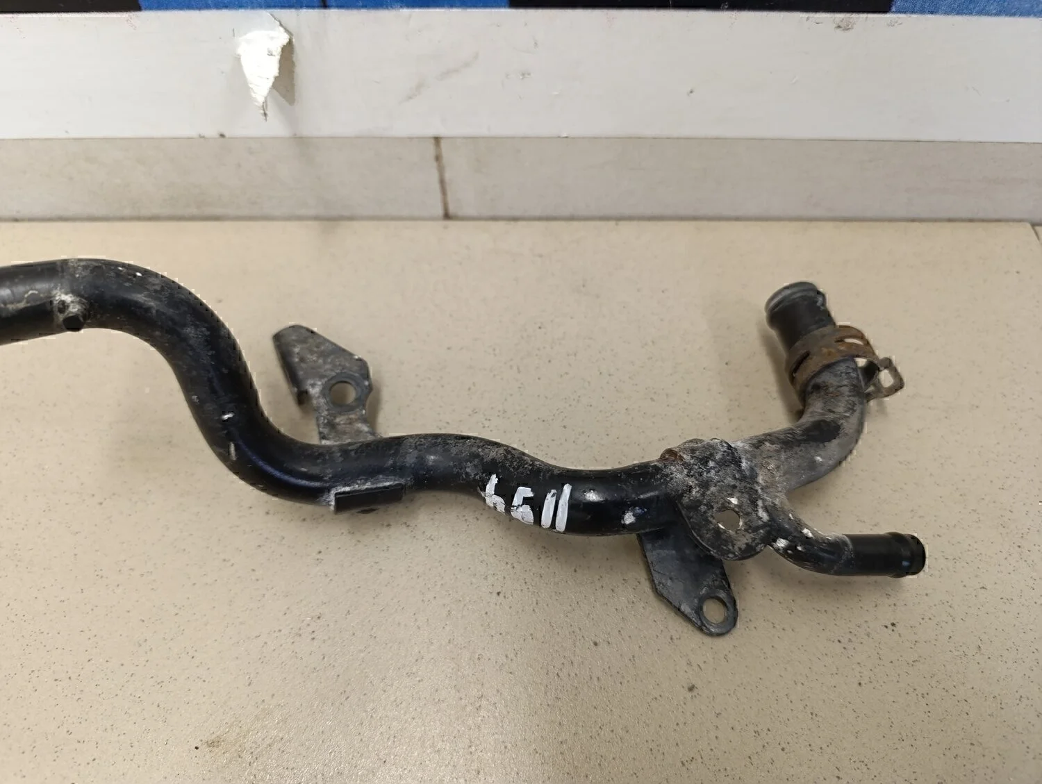 Трубка охлажд. жидкости металлическая Tiguan 2011-2016