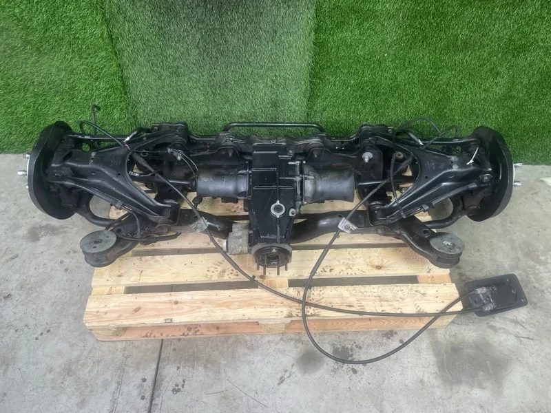 Балка в сборе Audi A6 2002 4B0505235CA C5 BES 2.7T, задняя