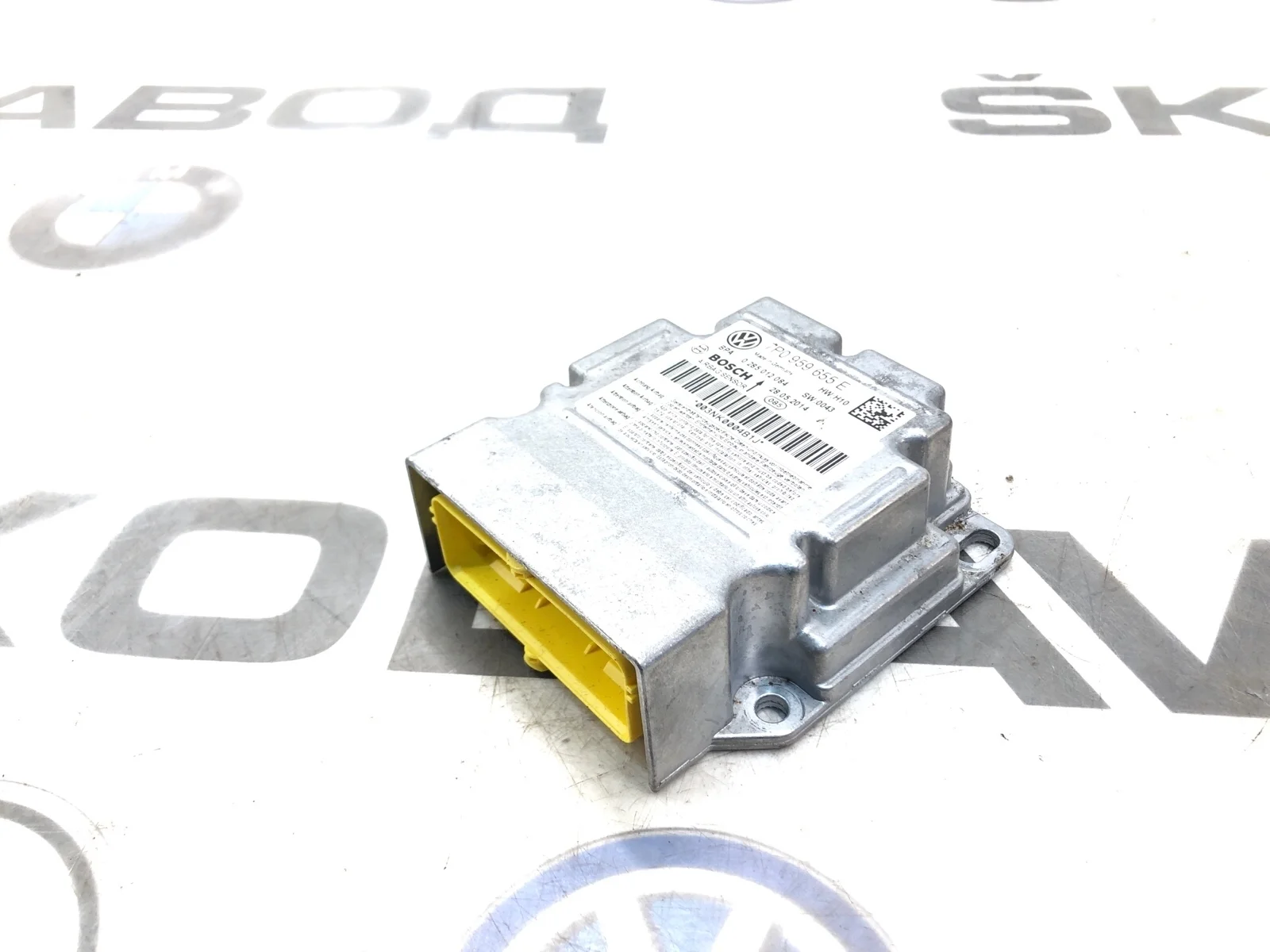 Блок управления Airbag Volkswagen Touareg 2014 7P0959655E 2 NF 3.0 CJMA