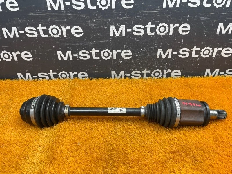 Привод Bmw X3 2012 7598027 F25 N55B30A, передний левый