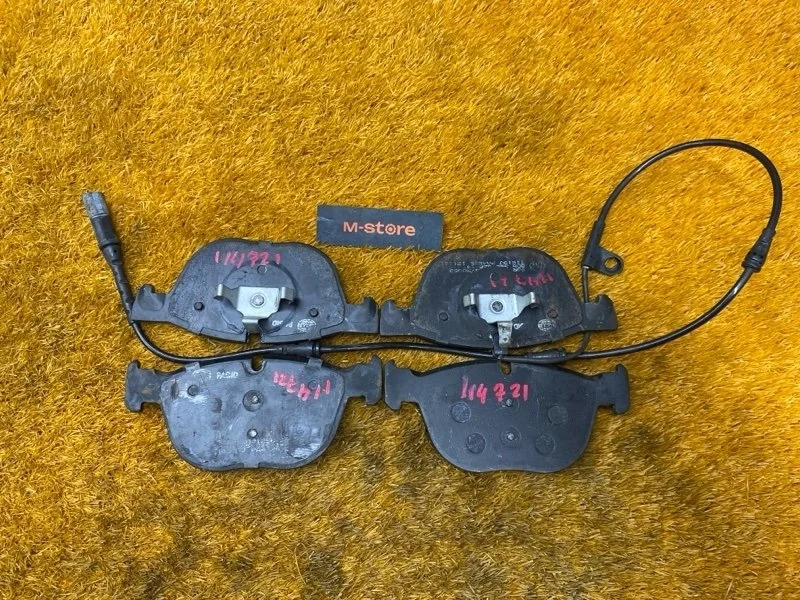 Колодки тормозные Bmw X5 2010 34116852253 E70 N55B30A, передние