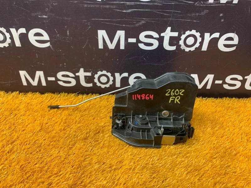 Замок двери BMW 6-Series 2006 7167072 E63 N52B30A, передний правый