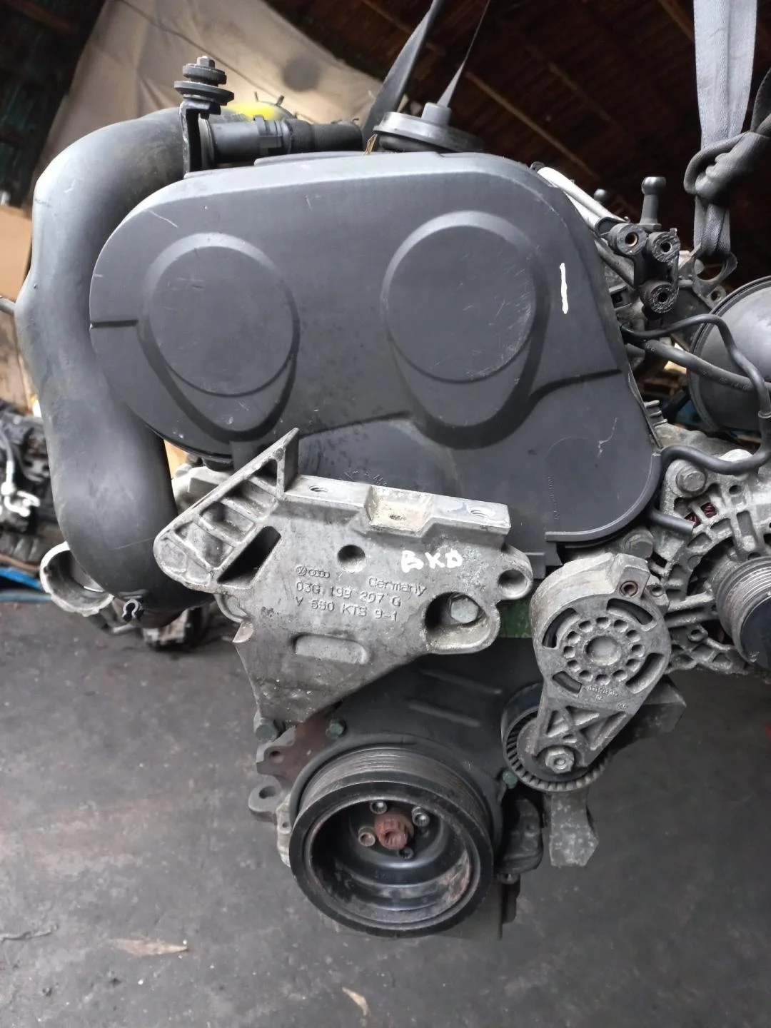 Двигатель BKD Volkswagen Golf 5 0.0 0