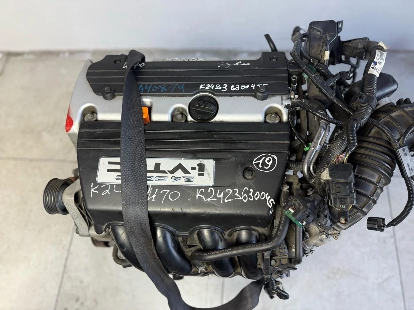 Двигатель K24Z3 Honda Accord 8 рест.