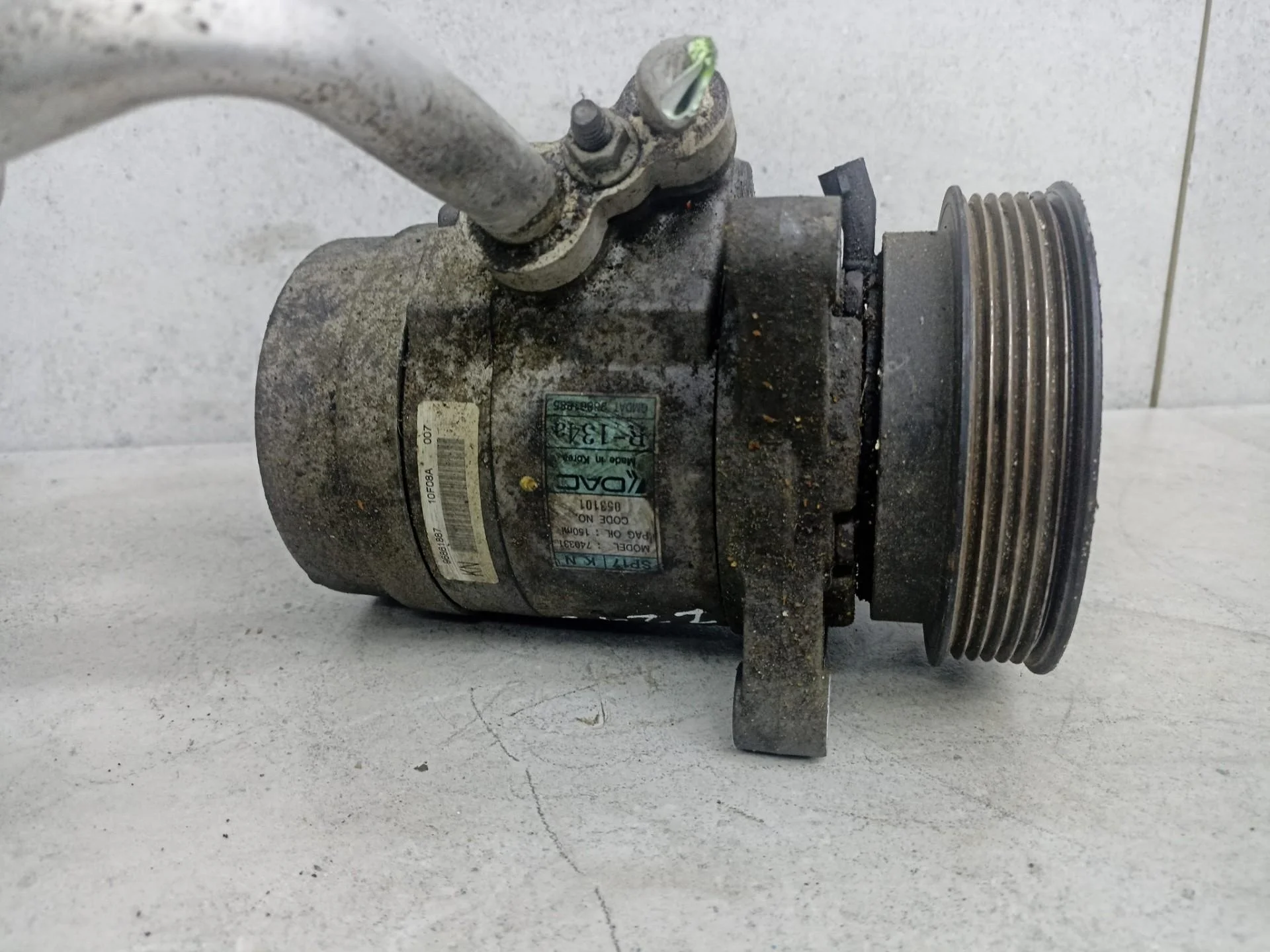 Компрессор кондиционера Chevrolet Captiva 96861887