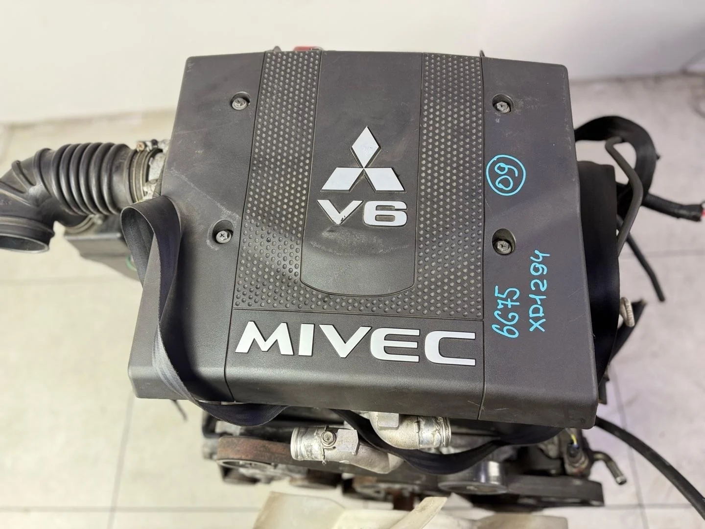 Двигатель 6G75 Mitsubishi Pajero 4 2-й рест.