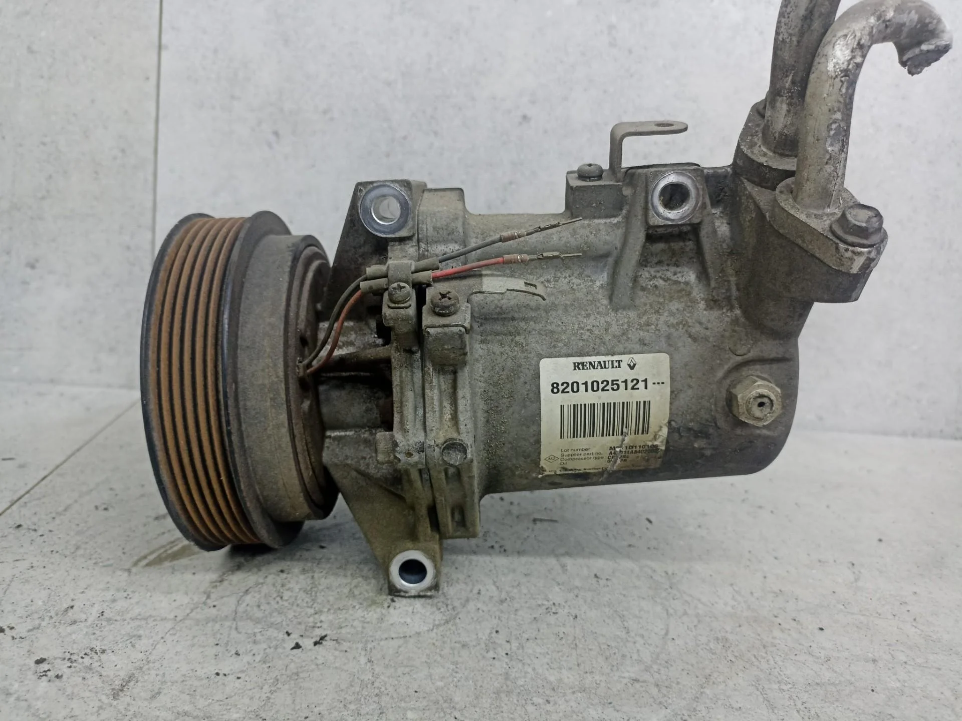 Компрессор кондиционера Renault Logan 2 2015