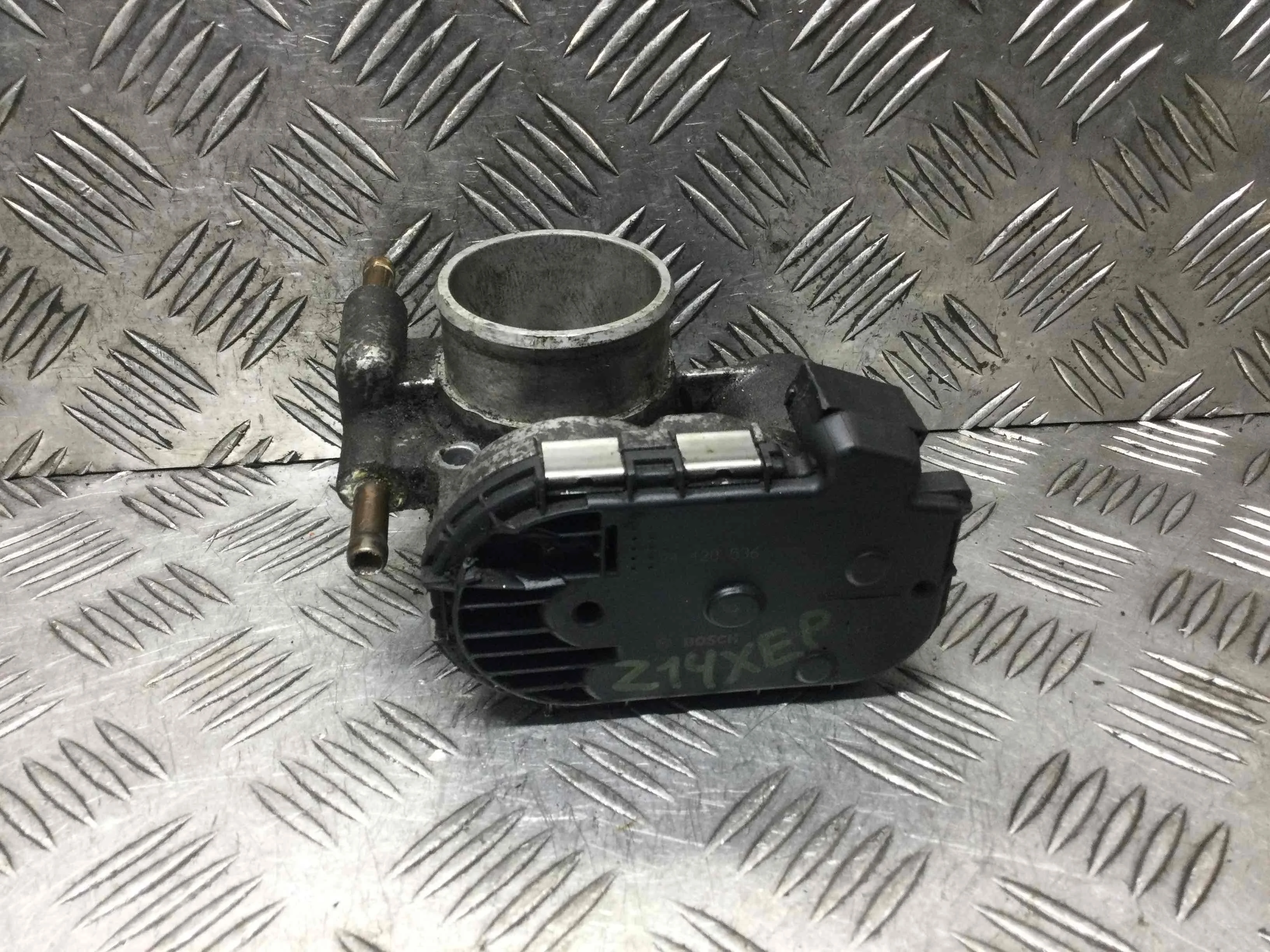 Заслонка дроссельная Opel Meriva 1 поколение [рестайлинг] 2004 - 2010 бензин 1.4 i Механика Х/б