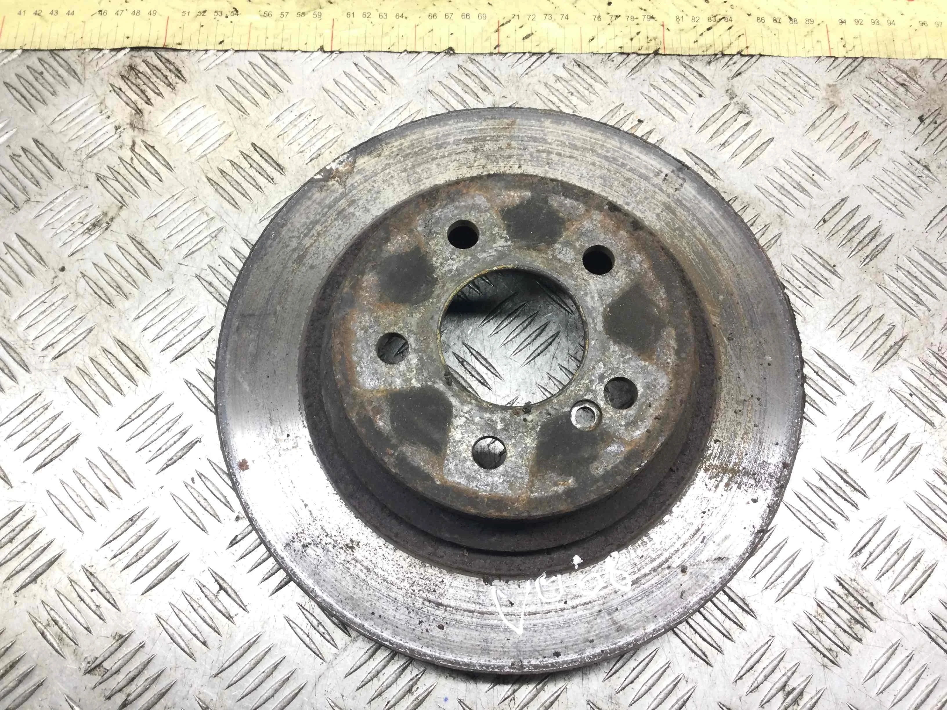 Диск тормозной задний Mercedes E-klasse E-klasse (W211) 2002 - 2009 дизель 2.7 CDI Автомат Универсал