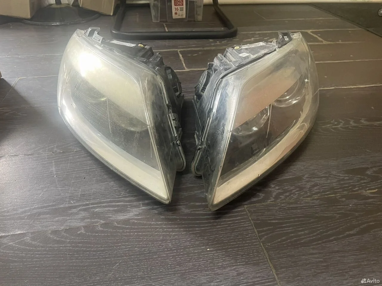 Фара левая правая audi q7 2006-2010г