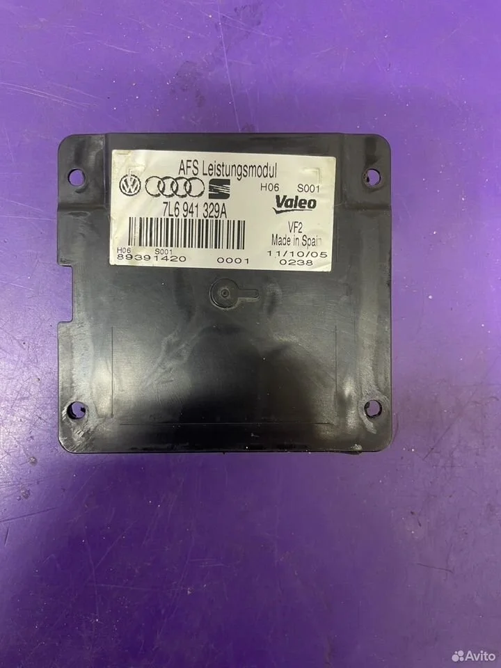 Блок управления адаптивной фары afs vag 7l6941329a